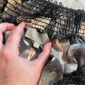 Over the top, off the shoulder blouse